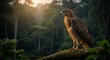 © Dede - Javan hawk eagle in natural rainforest environments with dramatic lighting, detailed feathers, and powerful expressions, ideal for wildlife, conservation, and premium editorial visuals.