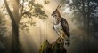 © Dede - Javan hawk eagle in natural rainforest environments with dramatic lighting, detailed feathers, and powerful expressions, ideal for wildlife, conservation, and premium editorial visuals.