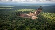 © Dede - Javan hawk eagle in natural rainforest environments with dramatic lighting, detailed feathers, and powerful expressions, ideal for wildlife, conservation, and premium editorial visuals.