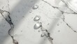 © nature_stocks - Marble Surface With Water Droplets Close Up