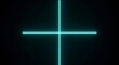 © Rahela2Studio - A glowing teal cross shines brightly against a dark background