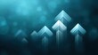 © buraratn - Abstract background with ascending arrows representing growth, success, and progress in a dynamic and visually appealing design suitable for business themes