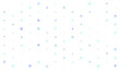 © Knut - Soft Blue and Mint Polka Dot Background, Calm Rainy Season Abstract Pattern