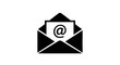 © hous - Vector illustration of email icon, envelope with at symbol, vector illustration on a transparent background