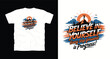 © Pronob - Believe in yourself every step forward is progress t-shirt design.