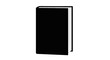© Kobita - A simple illustration of a closed black book on a white background