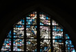 © wjarek - Gouda, the Nehterlands - The Stained glass number 28a The Liberation window;1947 by Charles Eyck in the Sint Janskerk