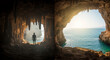 © Ivul - Ultimate Summer Travel adventure exploring magnificent sea caves, from dark, mysterious interiors to breathtaking sun-drenched ocean panoramas