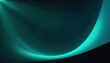 © NayaiP - Fond de dégradé sarcelle profond avec courbe lumineuse cyan et particules étincelantes