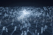 © Khurshida art house - AI Ecosystem Platform Intelligent Marketplace Orchestration Glowing Ecosystem Connections Enterprise Agent Collaboration Network