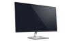 © agit - Modern Computer Monitor Display with Sleek Design and Silver Stand.