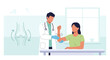 © dirjo - Doctor examining patient's elbow joint, physiotherapy, rehabilitation, medical consultation