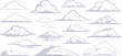 © yamin678 - Cloud, clouds, white clouds, grey clouds, vector clouds, 20 cloud shapes, cloud set, illustration clouds