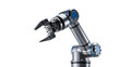 © Bogdan - Industrial robotic arm with gripper, isolated on transparent background