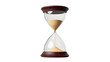 © Eoin - Wooden hourglass with flowing sand, isolated on transparent background