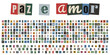 © velikiyzayats - Alfabeto de recorte de revista estilo carta de resgate para design de colagem criativa