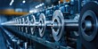 © FrameShift - Industrial wire drawing machine continuously reducing steel wire for manufacturing processes