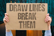 © AndriiKoval - 'Draw Lines Break Them' research confirms actors frequently draw and then break their own stated red lines. REDLINE. REAL. IGNORED. MODERN. WAR.
