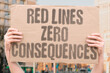 © AndriiKoval - 'Red Lines Zero Consequences' research confirms verbal red line warnings are measurably insufficient to prevent violations. REDLINE. REAL. IGNORED. MODERN. WAR.