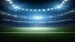 © efks - World Cup Soccer Stadium with National Flags