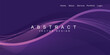 © jadamprostore - Landing page vector template. Abstract minimal background with dynamic wavy lines