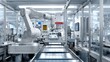 © sevector - Robotic arm working on automated production line