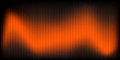 © SparkJ Design - Vertical lines glow in fiery orange hues. Dark backdrop contrasts the vibrant, pulsing light. Abstract pattern suggests energy or sound waves. Ideal for digital design, music visuals, or tech themes