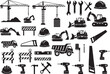 © shopone - Construction equipment and tools cranes excavators