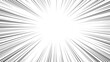© LeoOrigami - Intense radial manga speed burst effect, high-contrast black and white comic book action lines converging to a bright center, explosive motion background with dense straight radial lines