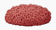 © Leo - Vector illustration of a large pile of raw ground meat