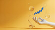 © Alexandr Peers - Rising stock prices and bullish market movement for retail investing content, helping illustrate portfolio growth, dividend income, ETF buying, savings and financial forecast