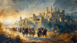 © Rafia - sunset in the city