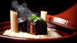 © Sajib - Steaming slow-cooked meat and couscous served in a traditional Moroccan tagine.