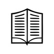 © shohidullah23 - An illustration of an open book with visible horizontal lines on each page Vector