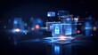 © wpw - A firewall and encryption offer protection to the main server. This defense ensures security and identity authentication.