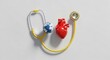 © Muhammad - Global Heart Health Awareness Stethoscope and Earth Symbol Medical Concept.