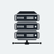 © NSFASHION1210 - Illustrative icon representing a robust digital server stack, symbolizing data management, network infrastructure, and high-performance computing solutions for modern technology environments