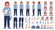 © Firman Dasmir - Medical Professional Character Design Kit with Diverse Poses and Accessories for Healthcare