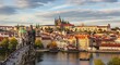 © Didik - Panoramic View of Prague Cityscape with Historic Architecture.