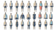 © Joe - Diverse Group of Stylized People Characters - Flat Design