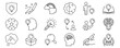© bouver - Inspiration and Brainstorm line editable icons set. Containing imagination, idea, brainstorm, creative, innovation, thinking, and more. Vector illustration
