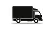© Muskan - delivery truck silhouette on transparent background high quality