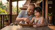 © Natee - Man and Girl at Table