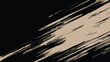 © Ageless Artistry - Abstract beige and black brush stroke design element diagonal streaks