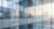 © Celt Studio - blurred abstract business background modern office interior transparent glass wall empty corporate workspace presentation template light bright hallway architecture graphic design copy space