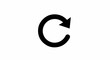 © kuda - A black circular arrow icon on a white background