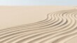 © Pacharapoom​ Labab - Minimalist Zen background with smooth sand ripples and soft shadows, organic desert texture with copy space