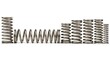 © SyuaibAiman - Metal Springs in Varying Sizes on White Background