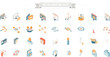 © Munna graphics - API integration suite isometric workflow connectivity automation monitoring dashboard infrastructure management endpoint synchronization editable vector icon collection pack