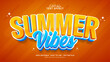 © DzakiraStudio - Editable summer text effect, hype text style effect